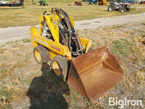 gravely skid steer|gravely stand on skid steer.